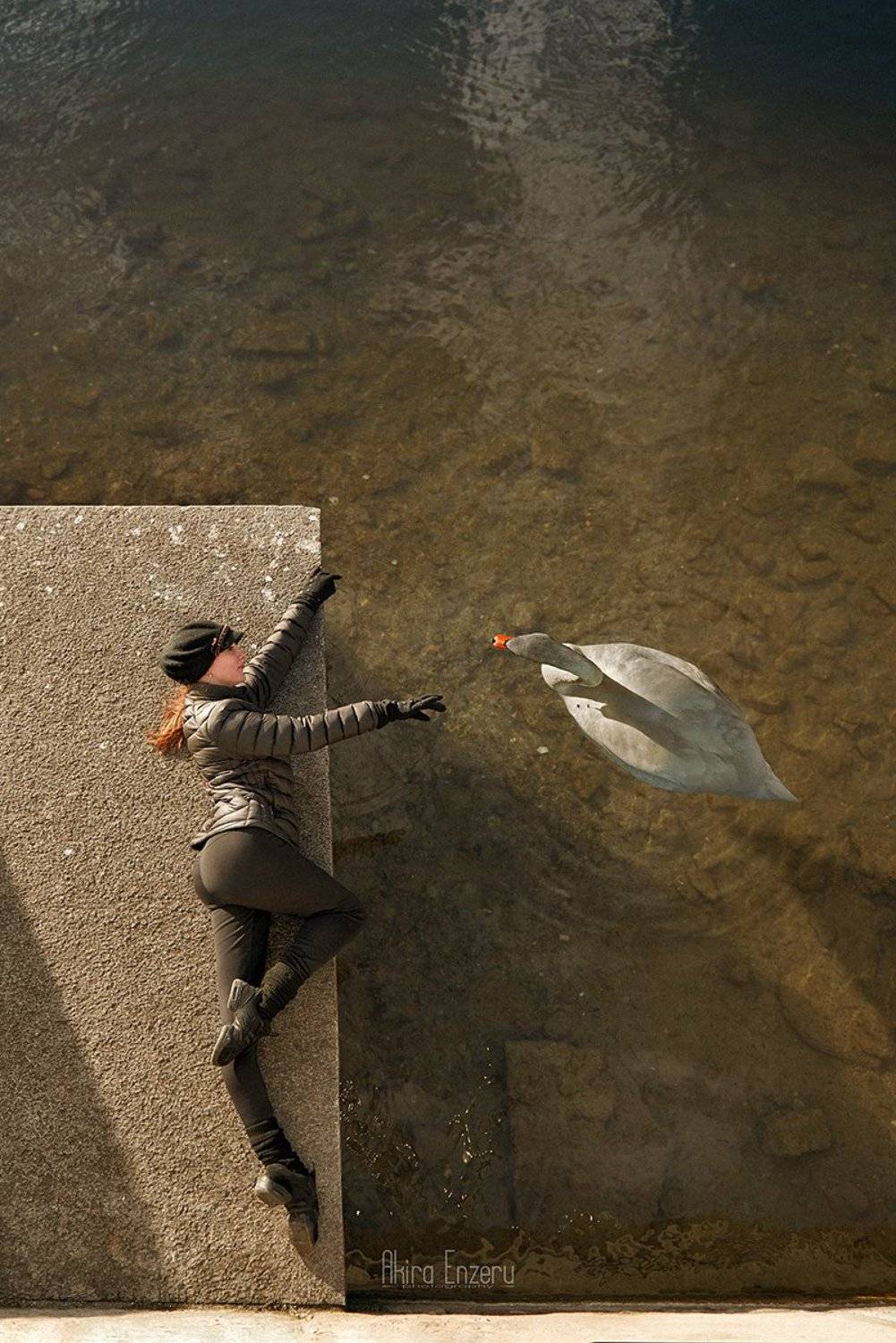 ballerina, ballet, dance, dancing, portrait, street,, Enzeru Akira