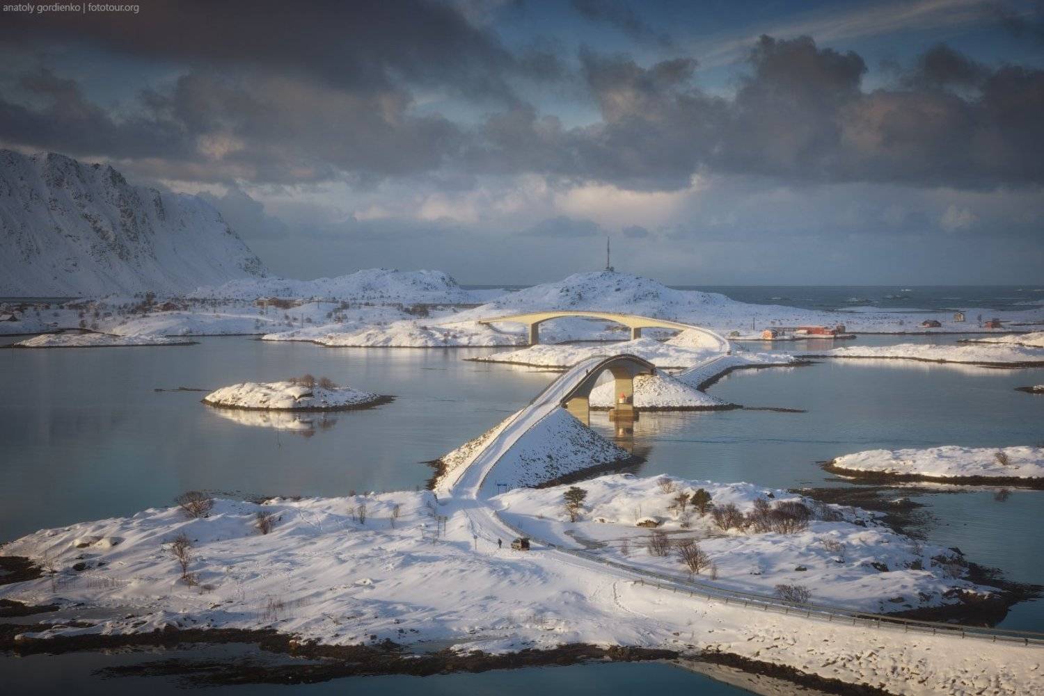норвегия, лофотены, мосты, Анатолий Гордиенко