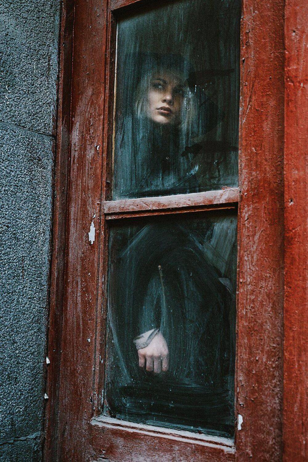 портрет, чб, фото, девушка, графика, Павел Соколов