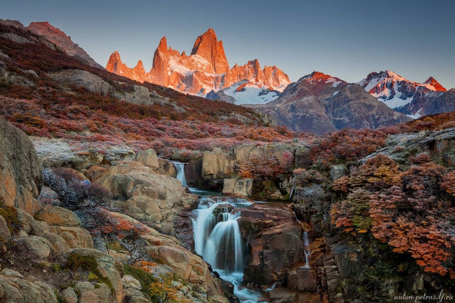патагония, горы, рассвет, аргентина, Антон Петрусь