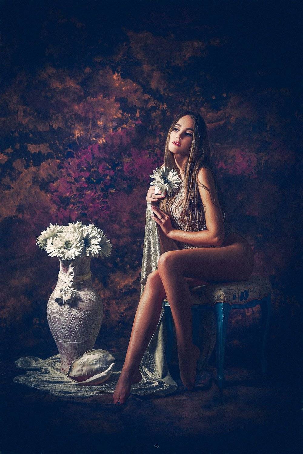 woman, portrait, studio, beauty, light, Руслан Болгов (Axe)