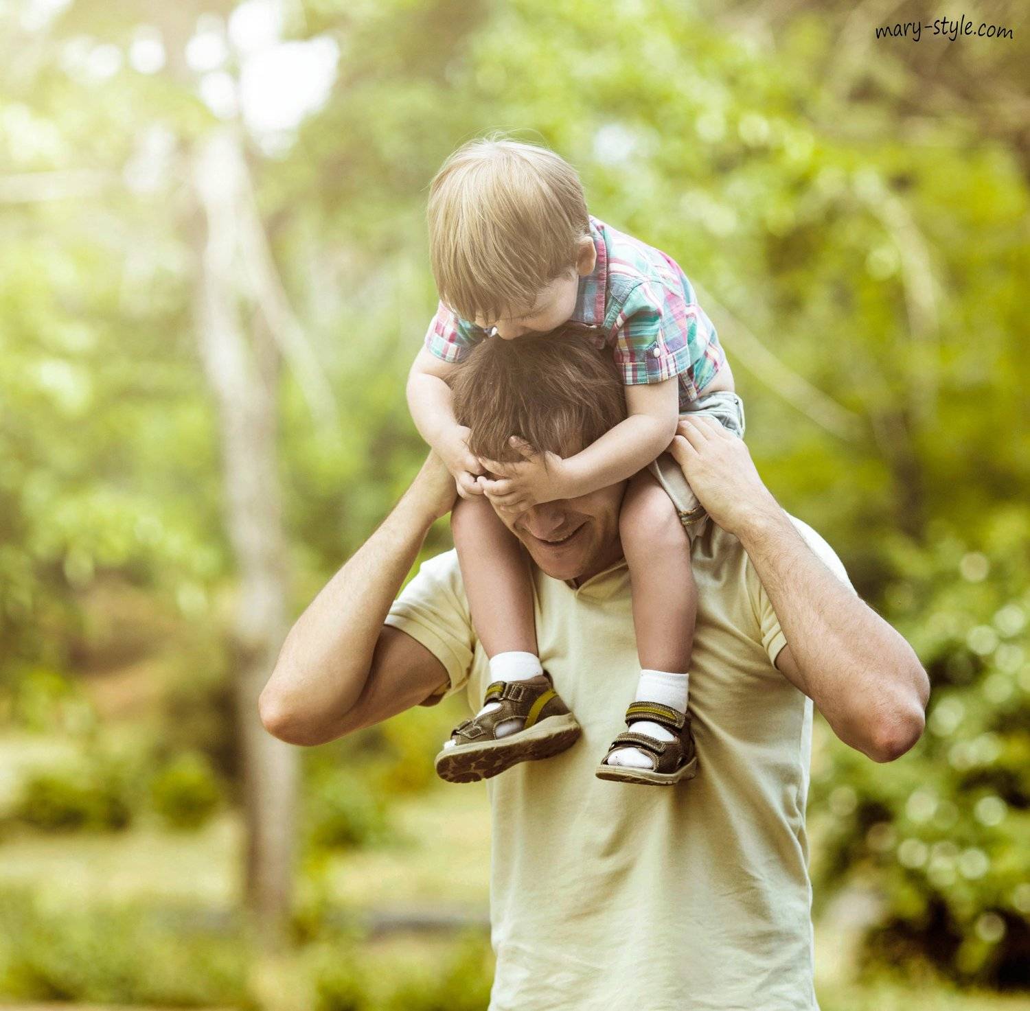 семья,дети,папа,природа, Мария Буданова