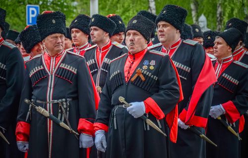 Парад Кубанского казачьего войска.