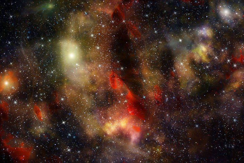 абстракция, abstraction Космическая фантазия фото превью