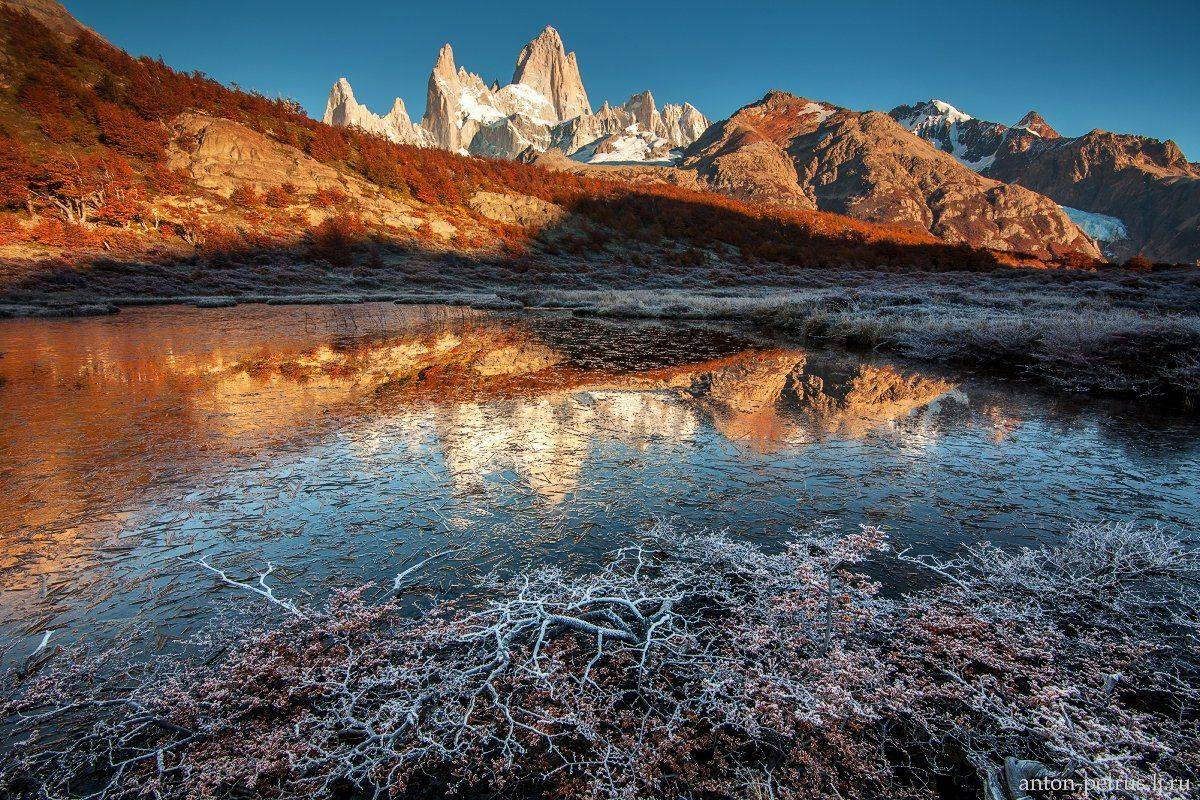 патагония, горы, рассвет, аргентина, Антон Петрусь