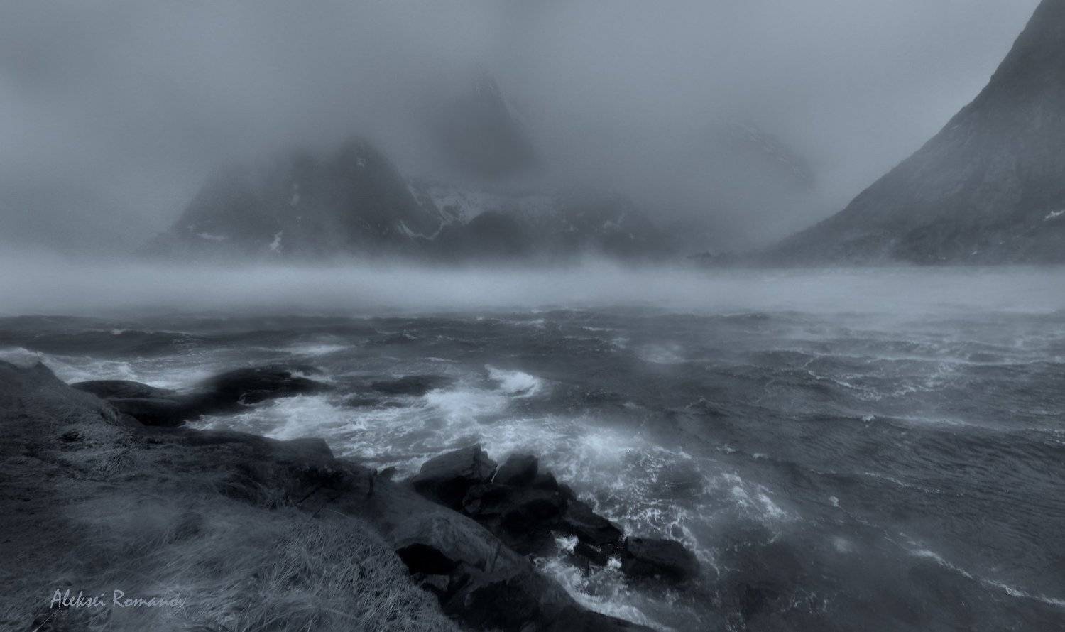 путешествия, норвегия, лофотенские острова, природа, море, шторм, lofoten islands, Алексей Романов