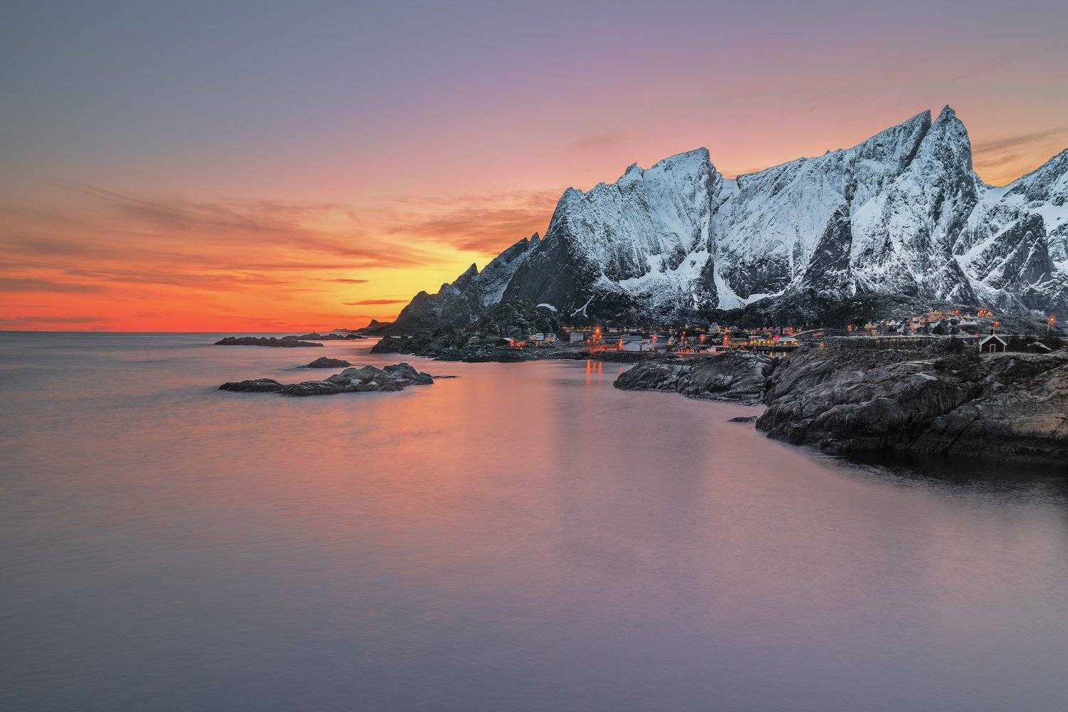 norway,mountains,lofoten,sunset,zeiss milvus 21mm,long exposure,, Felix Ostapenko