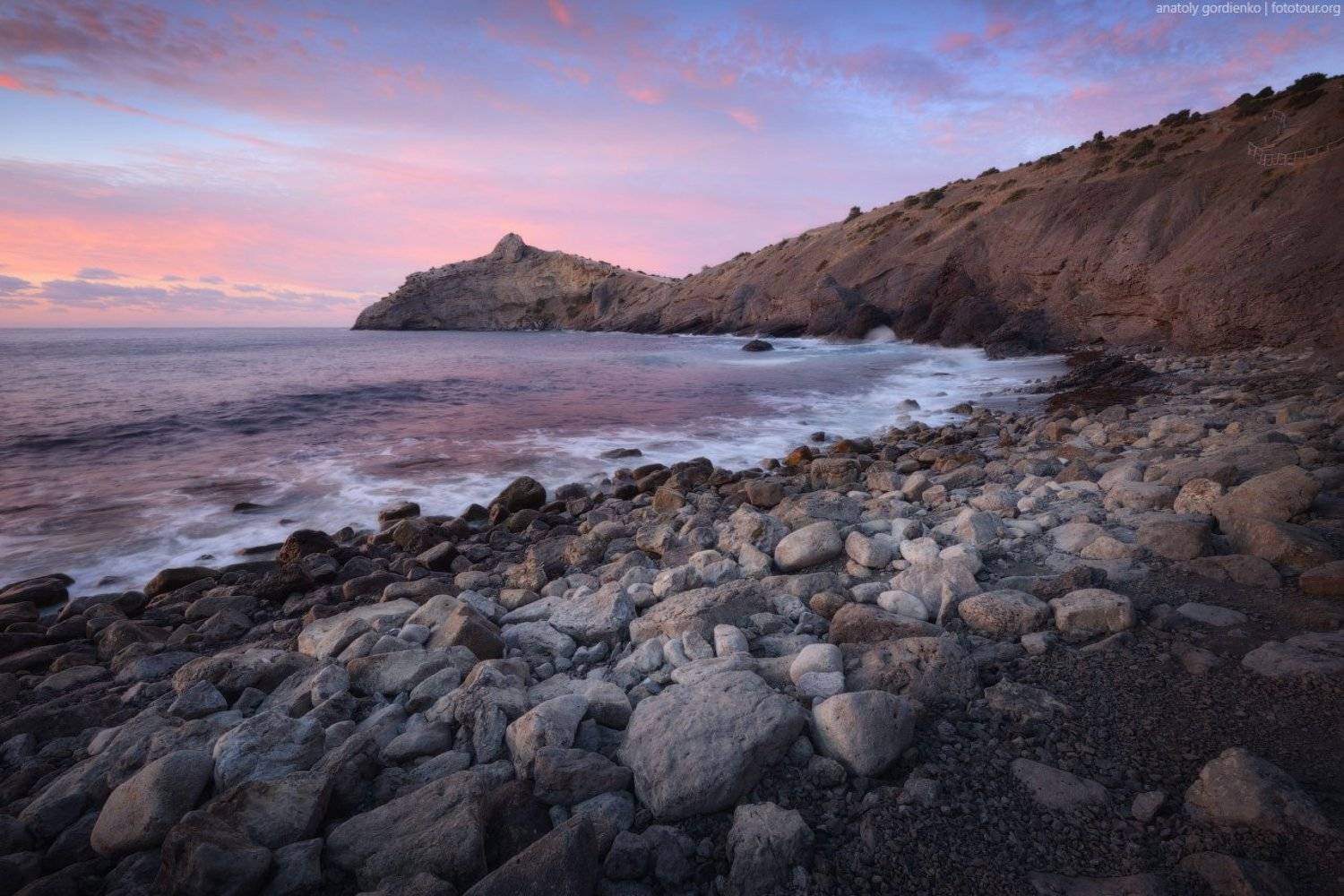 пейзаж, рассвет, крым, море, Анатолий Гордиенко