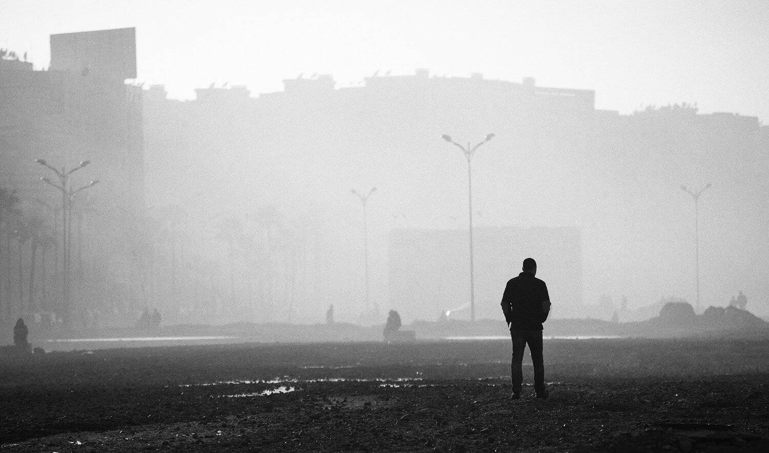 Mist. Автор: yajun.hu street , street photography , black and white, yajun.hu