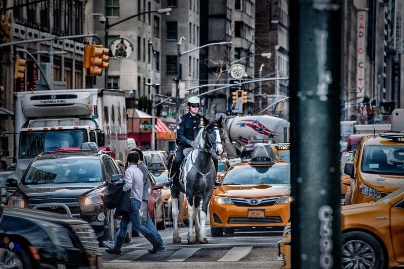 new york, Трафик в Нью-Йорке фото превью