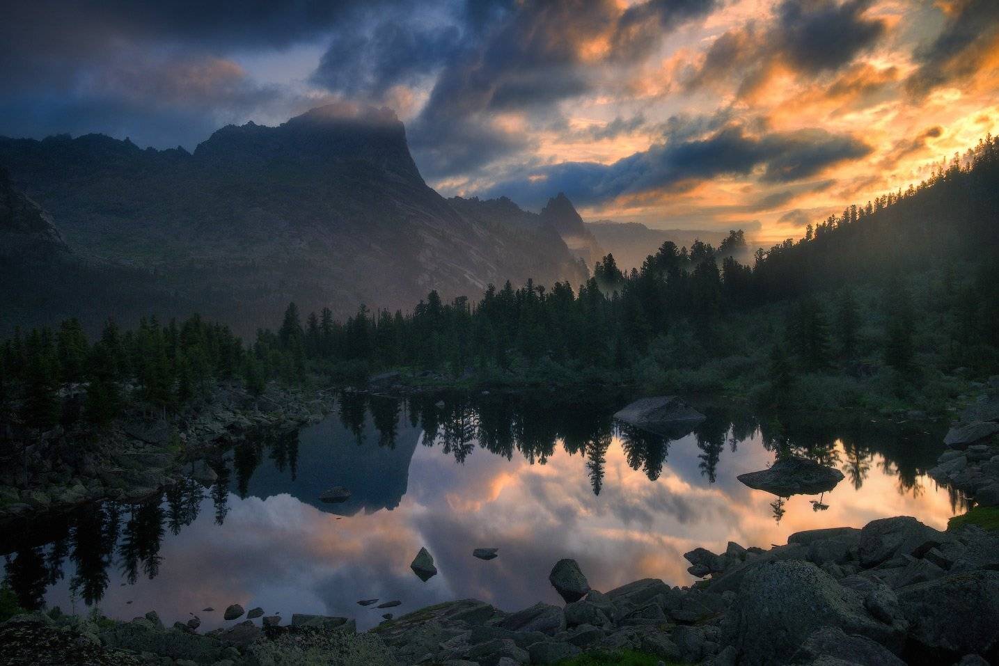 ергаки, горы, саяны, лето, сибирь, озеро, художников, озерохудожников, Владимир Ляпин