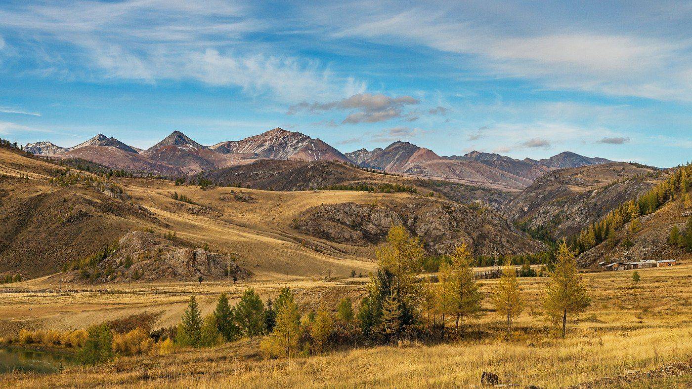 пейзаж, осень, Горный Алтай, Чуйский тракт , Александр Потапов