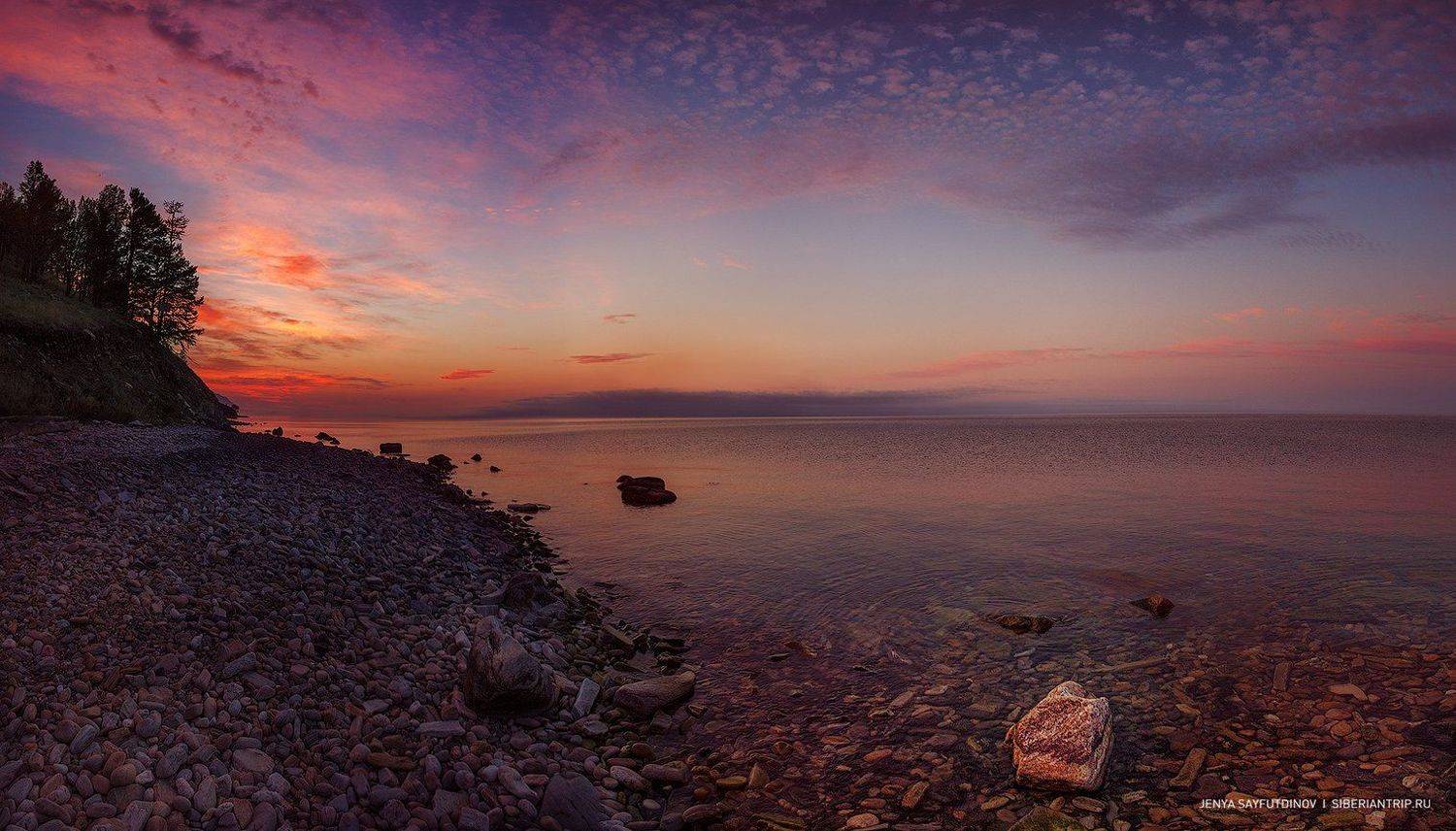 байкал, ольхон, рассвет, туризм, путешествие, Евгений Мудренко