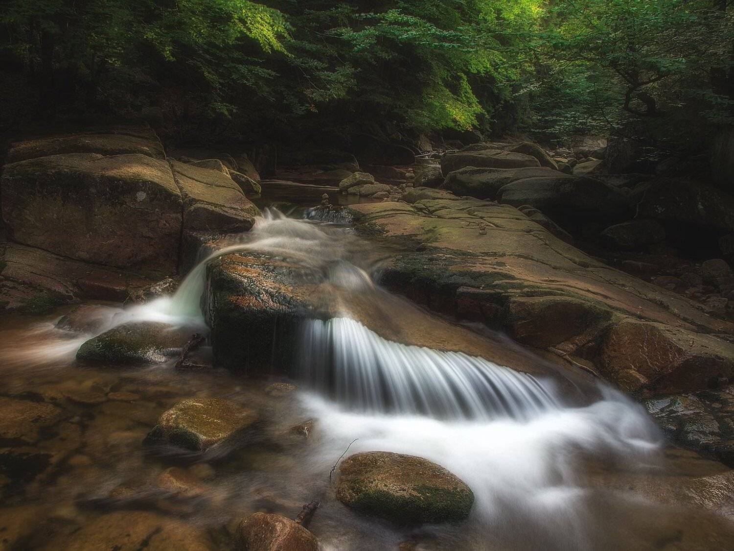landscape,canon,mist,light,autumn,waterfall, Iza,Darek
