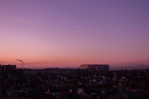 Утренний город