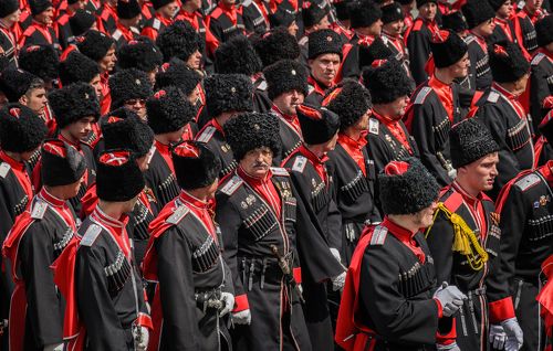 Парад Кубанского казачьего войска.