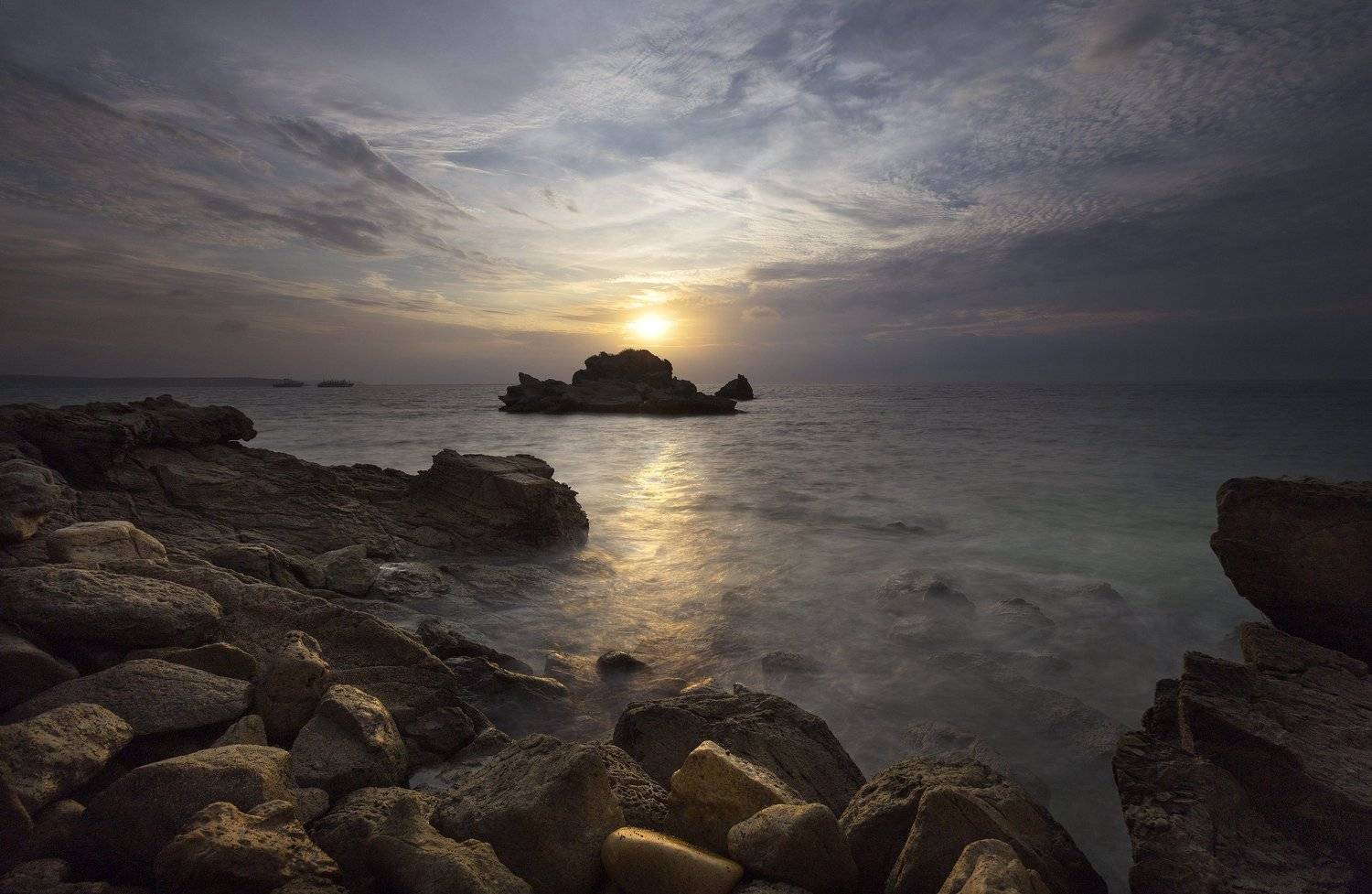 закат камни океан бриз, Гайдабуров Сергей