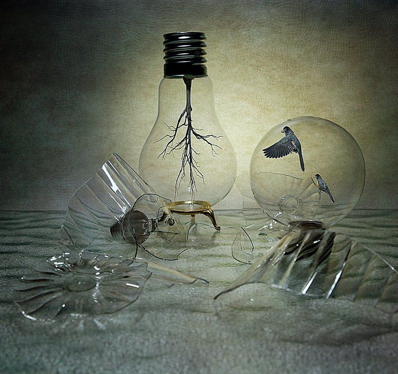 стекло Последовательное соединение фото превью