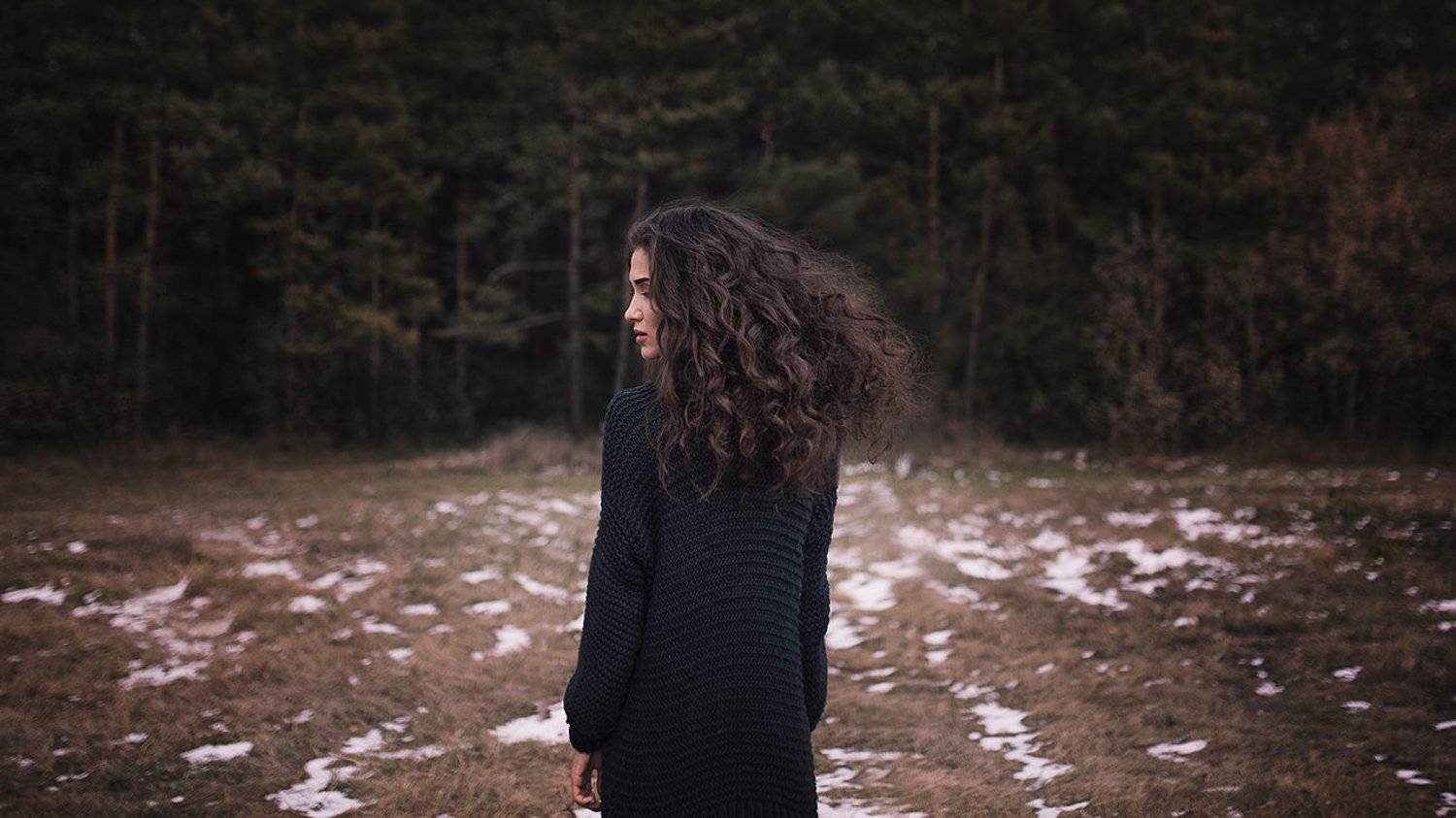 девушка, портрет, природа,улица,лес,осень, Александр Губель