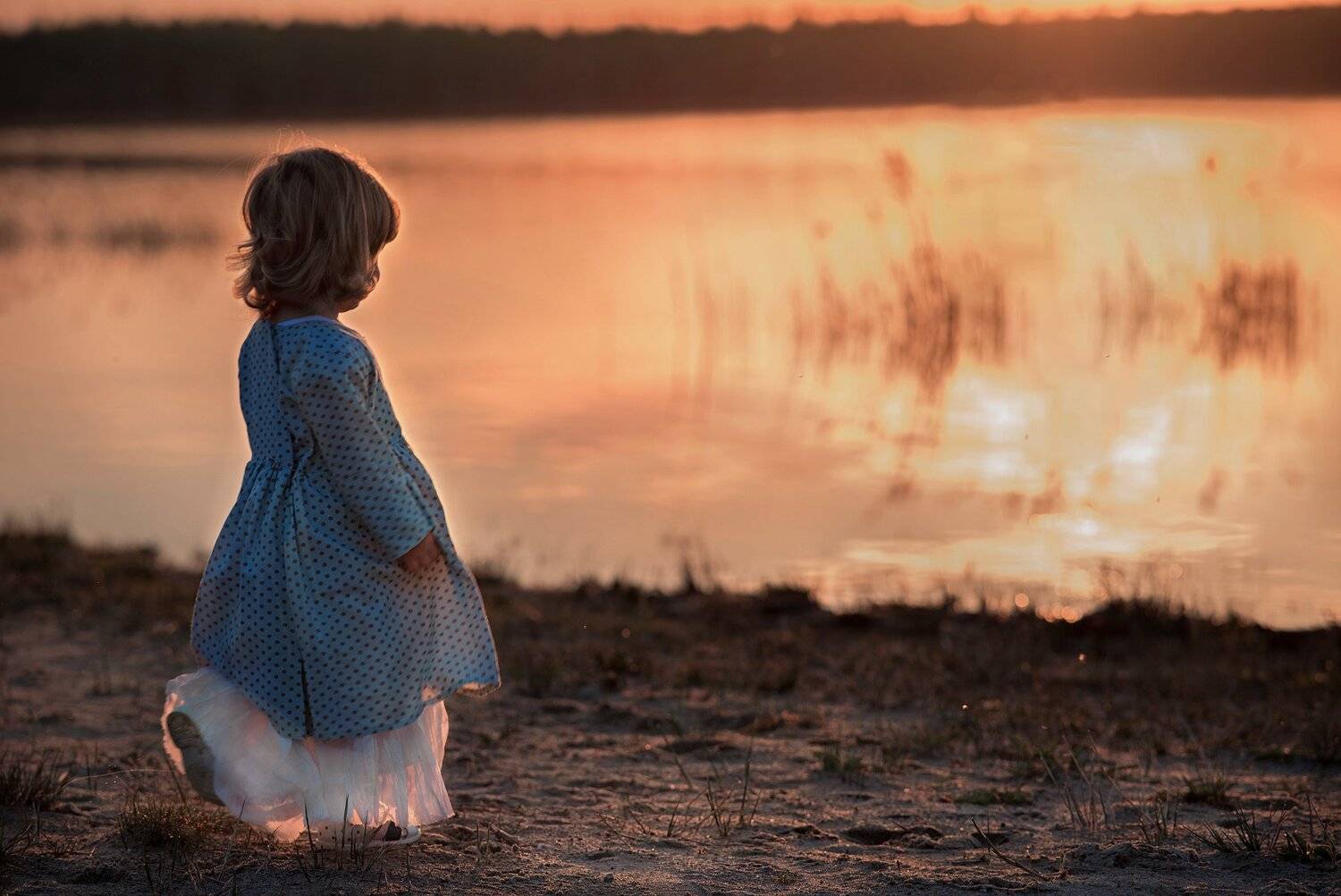 закатное солнце, съёмка на закате, детская съёмка на закате, Татьяна