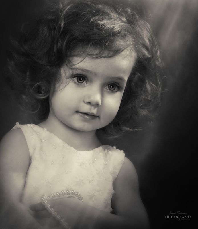portrait, black & white Rosemarie фото превью
