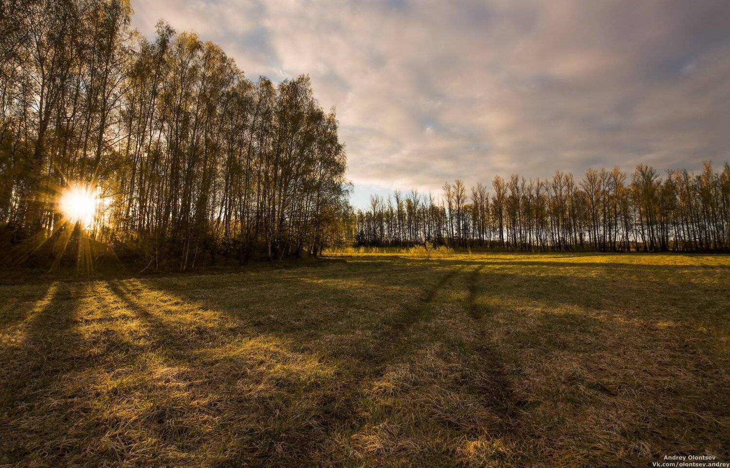 рассвет, природа, пейзаж, Андрей Олонцев