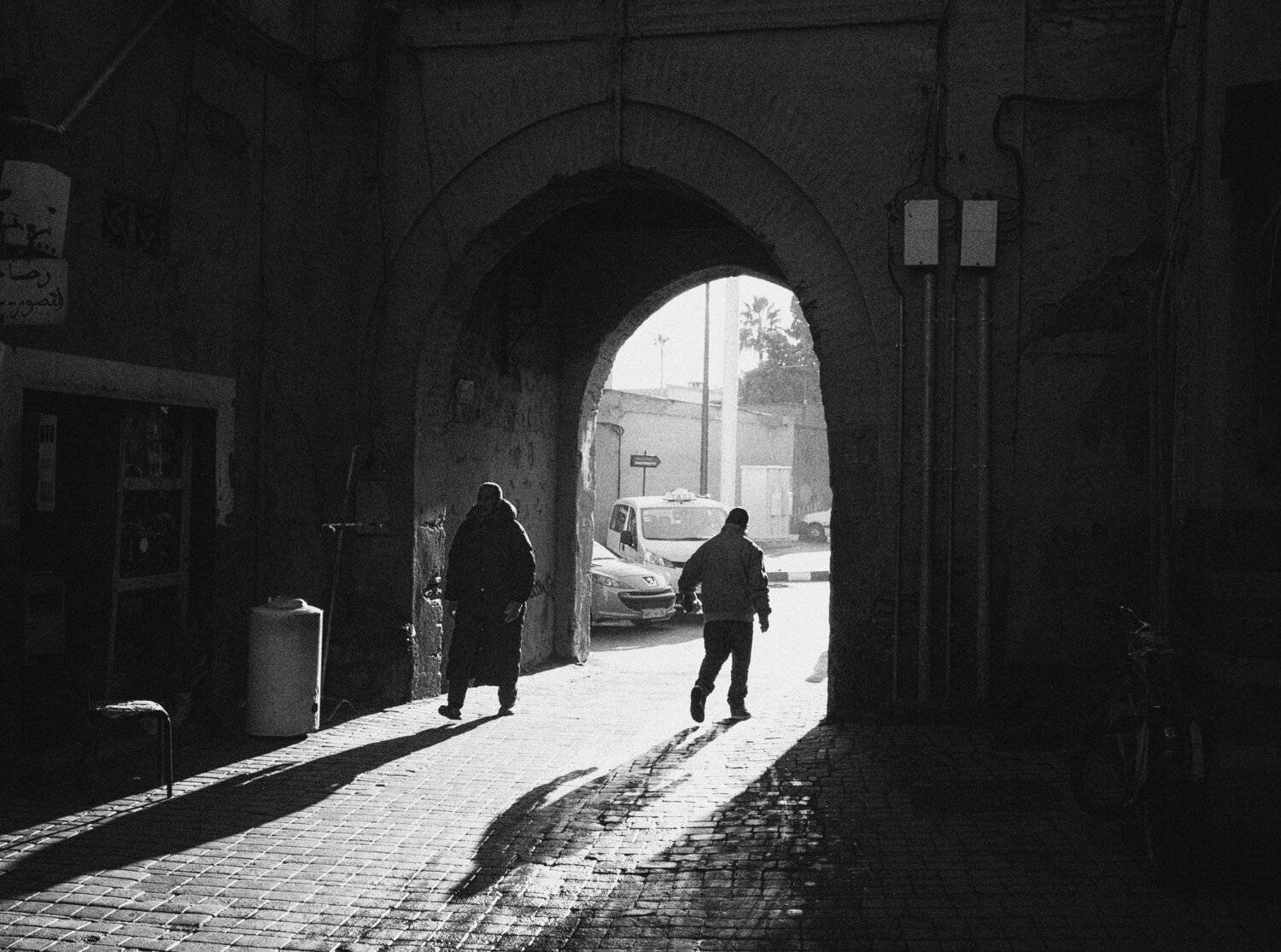 Marrakech's afternoon. Автор: yajun.hu black and white , street , street photography, yajun.hu