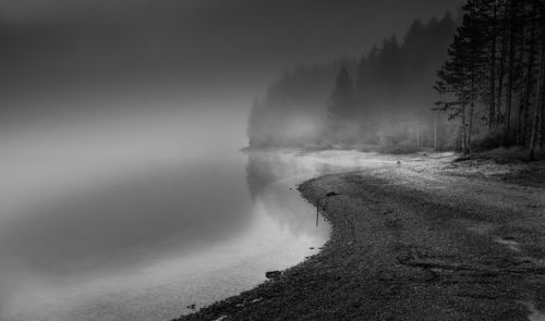 Foggy Mountain Lake
