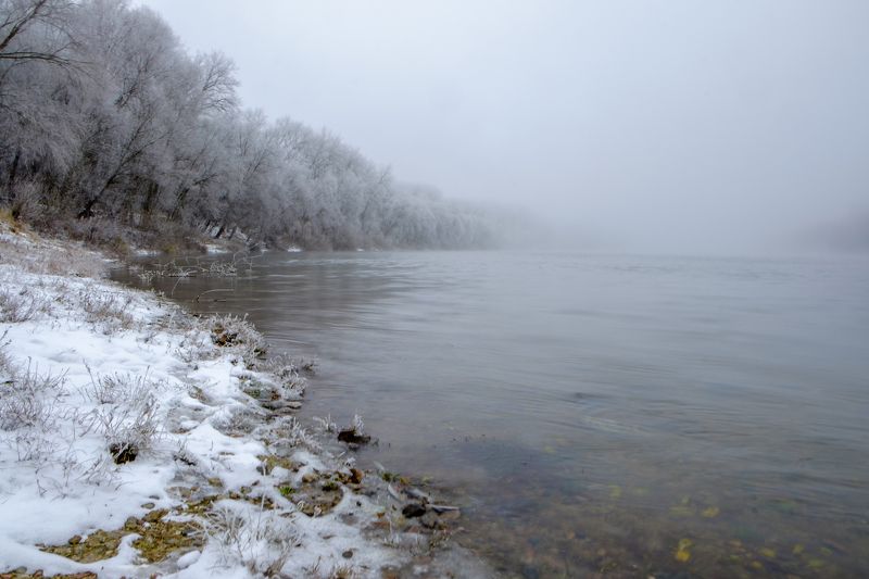 зима,река,снег,пейзаж,мороз,природа,nature,landscape,water,river,snow Зинмяя стужа фото превью