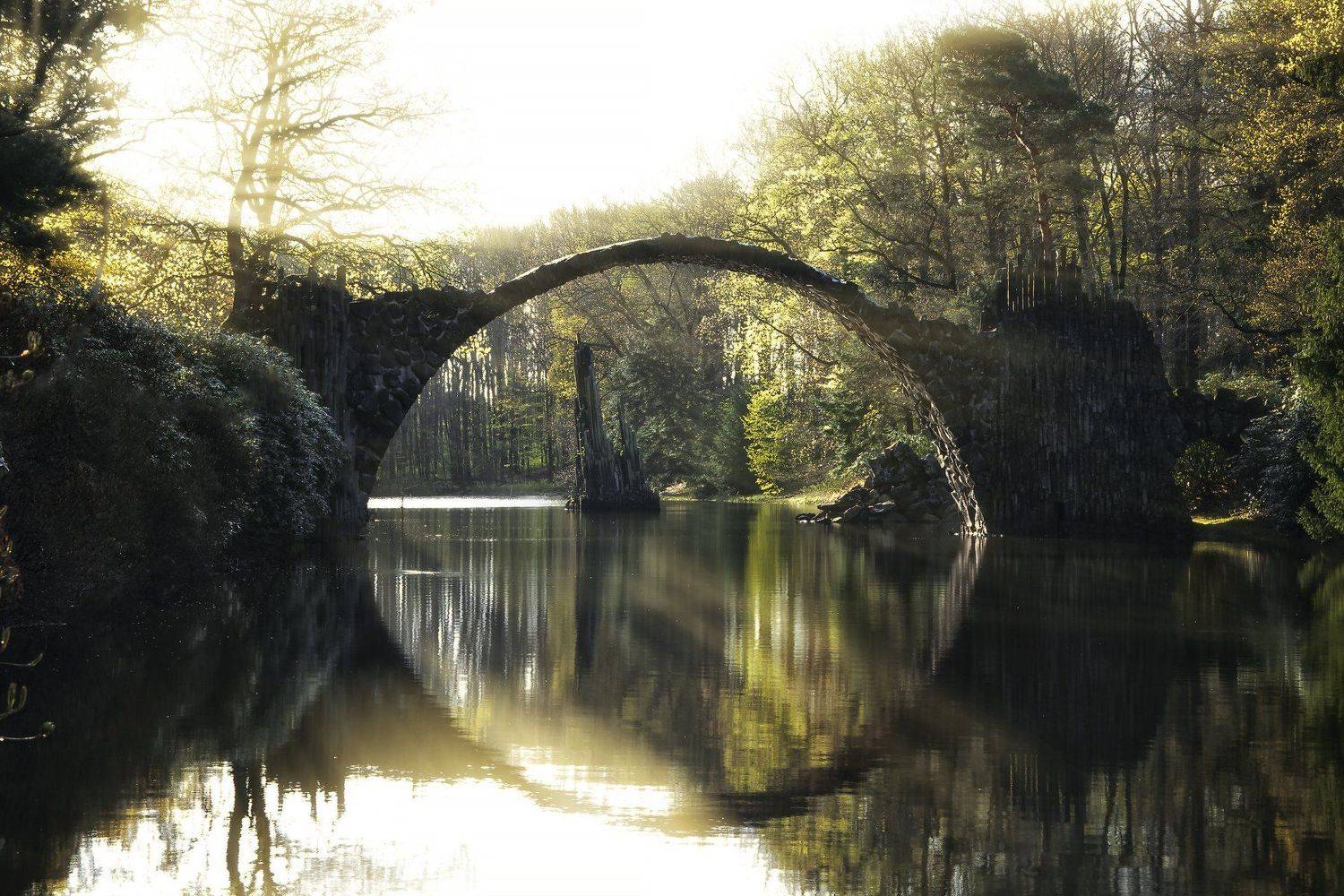 мост весна озеро, Aleksandr