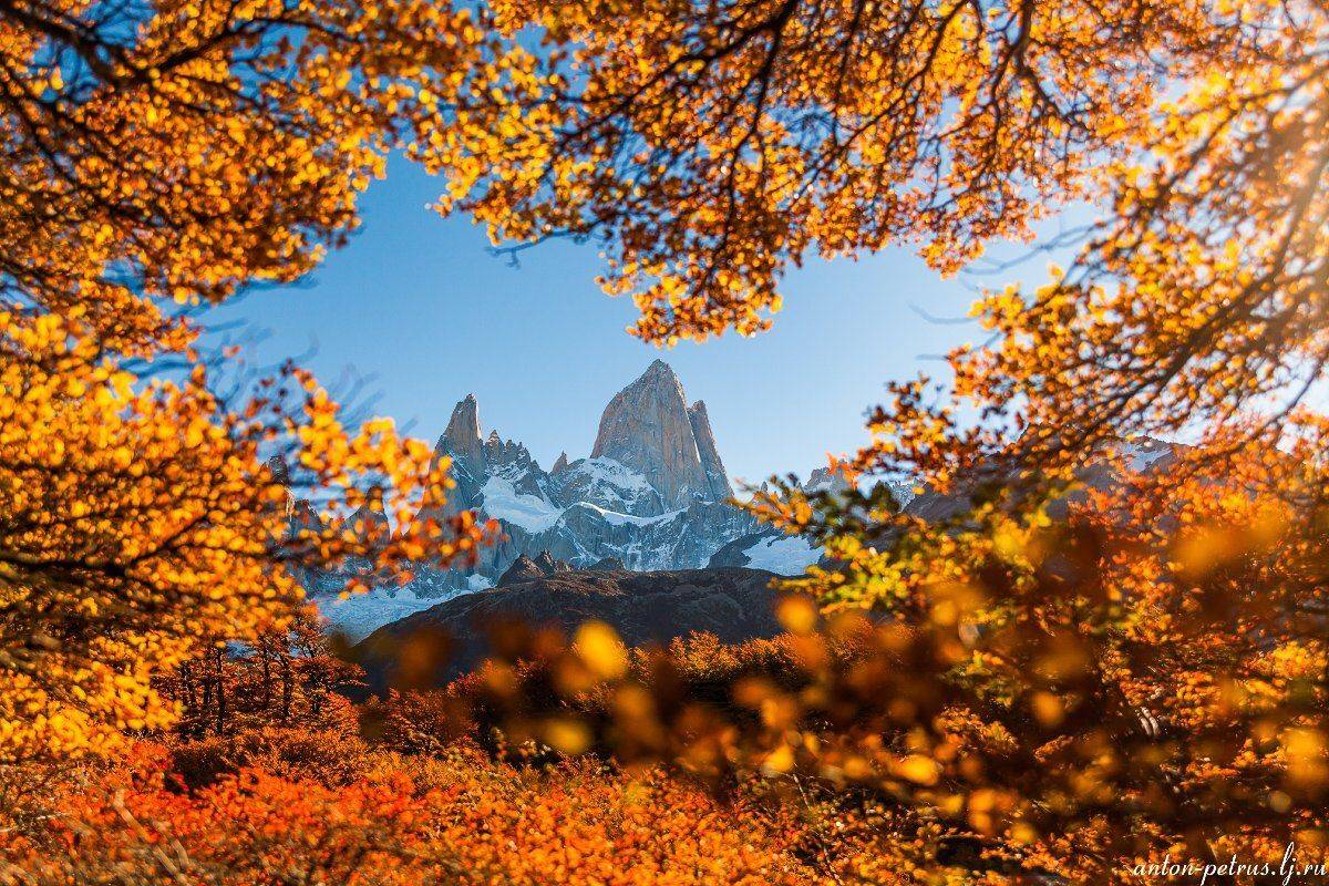 патагония, горы, рассвет, аргентина, Антон Петрусь