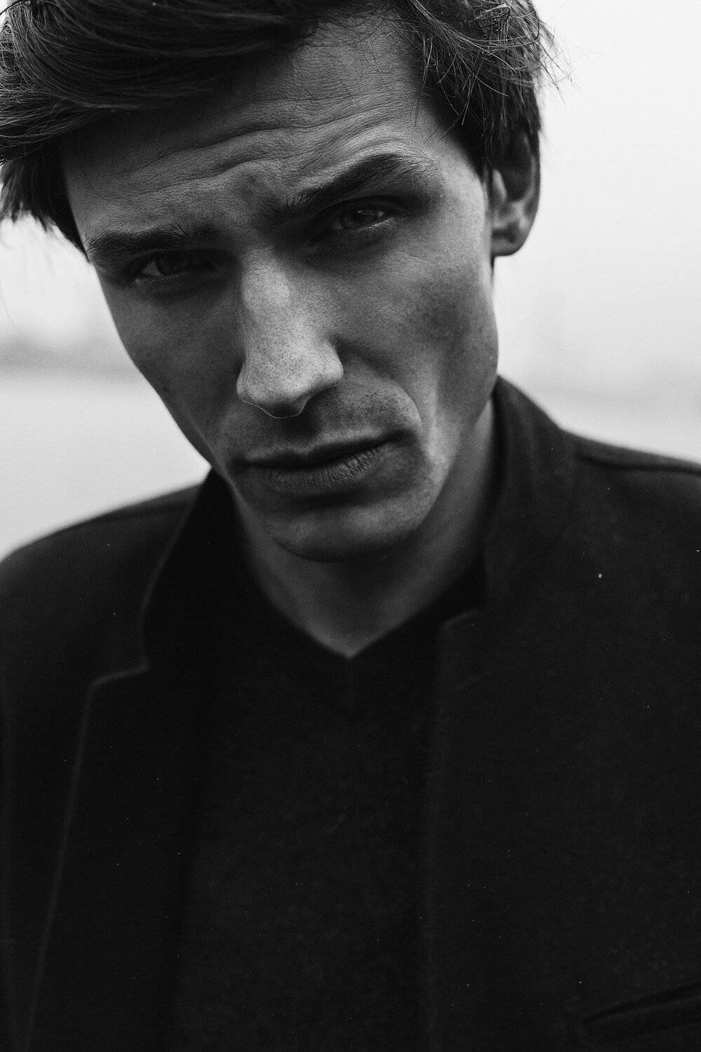 портрет, чб, мужчина, арт, стрит, графика, Павел Соколов