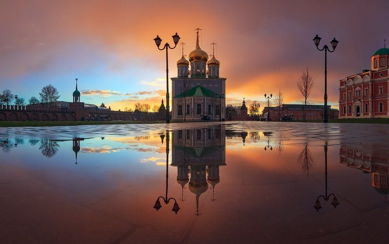 Апрельский вечер в Туле фото превью