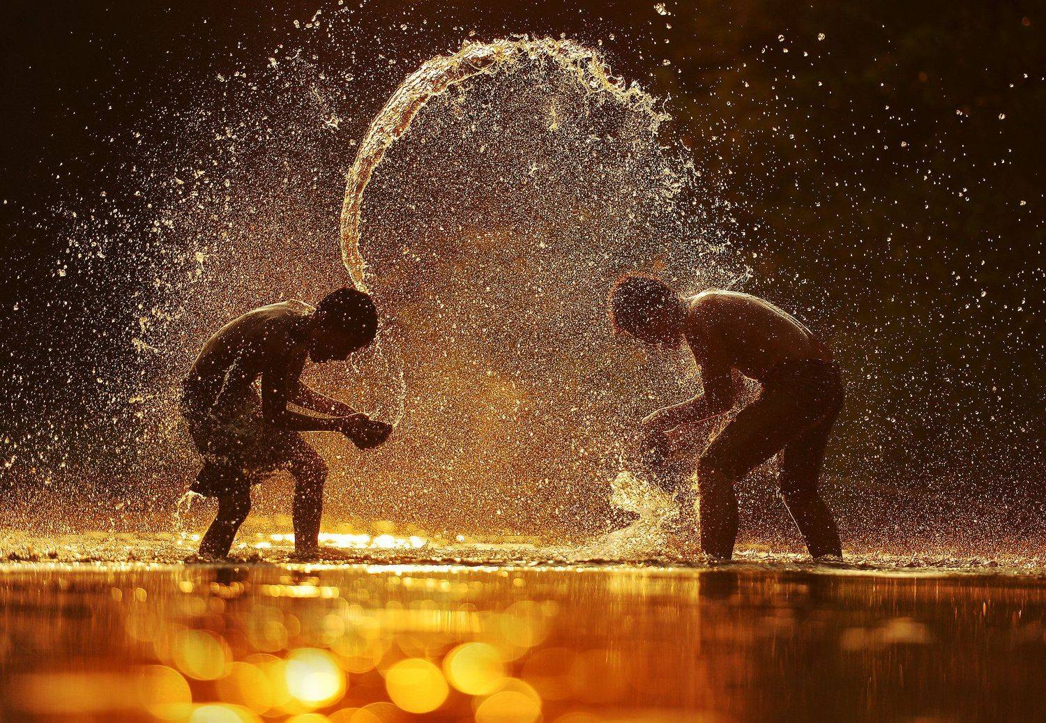 splash,water,swimming,child,kid,playing,asia,asian,thailand, Saravut Whanset