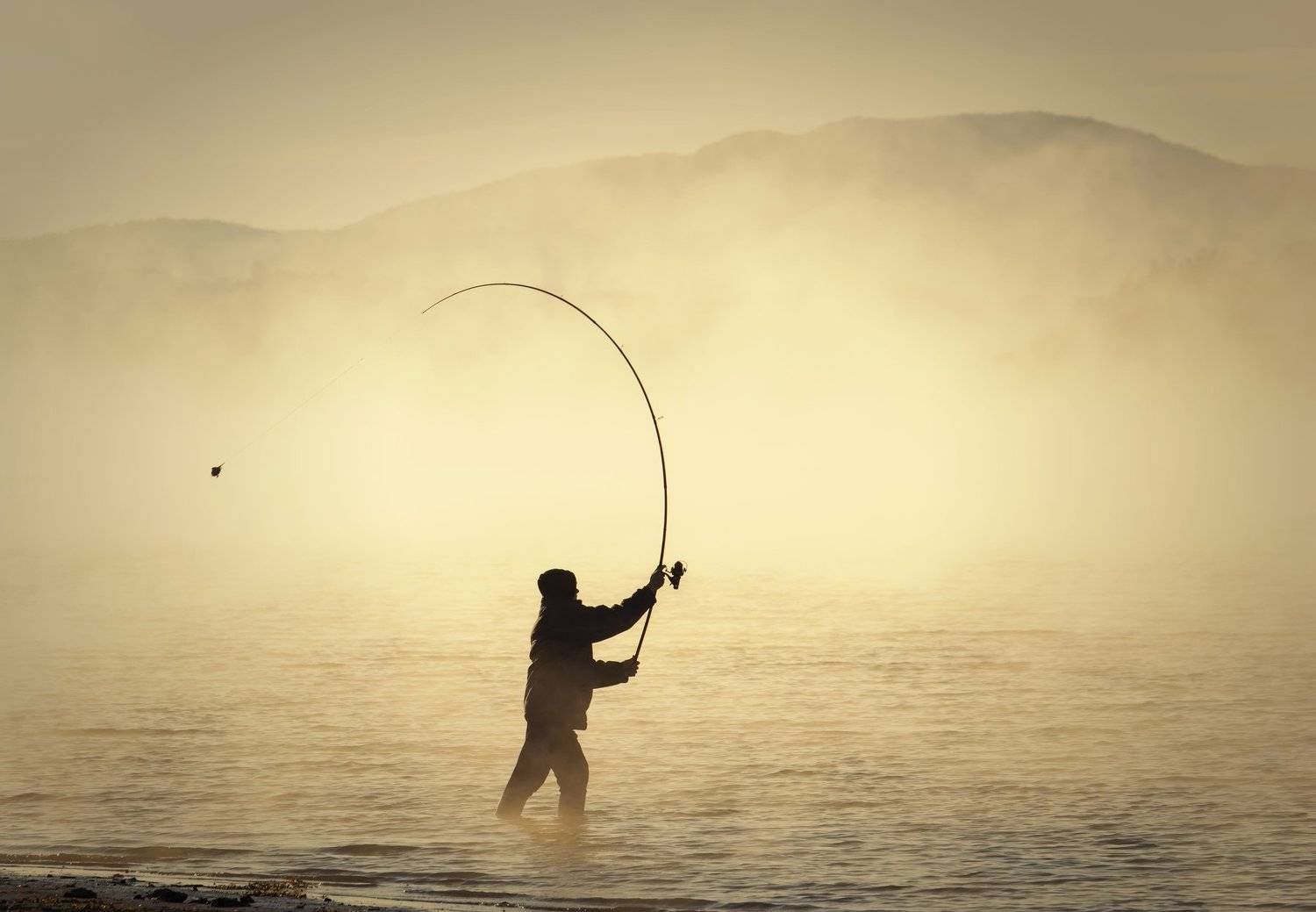 болгария, пейзаж, озеро, восход солнца, туман, landscape, fishing, carp, autumn,people, casting, sunrise, Genadi Dochev