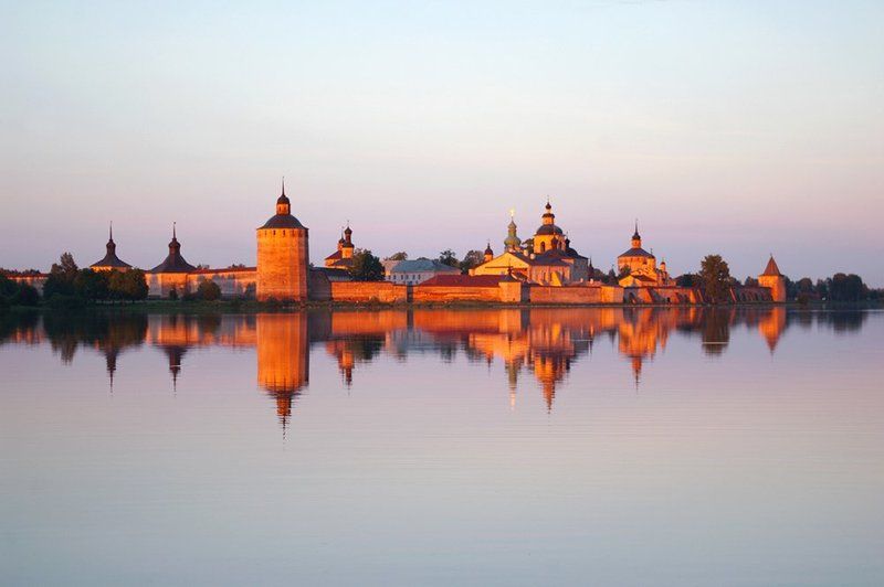 кириллов, монастырь, закат Кириллово-Белозерский монастырь фото превью