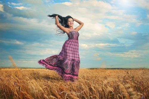 В объятьях ветра