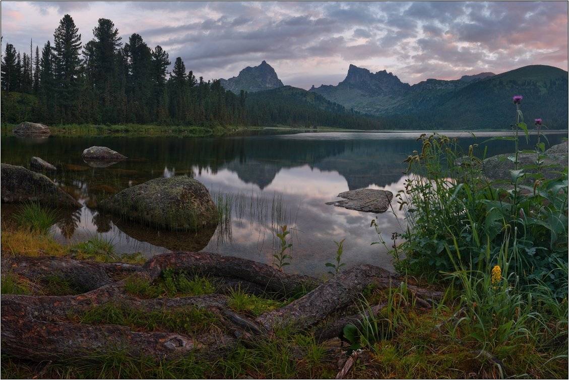 сибирь, западный, саян, ергаки, оз., светлое, Михаил Мигушин