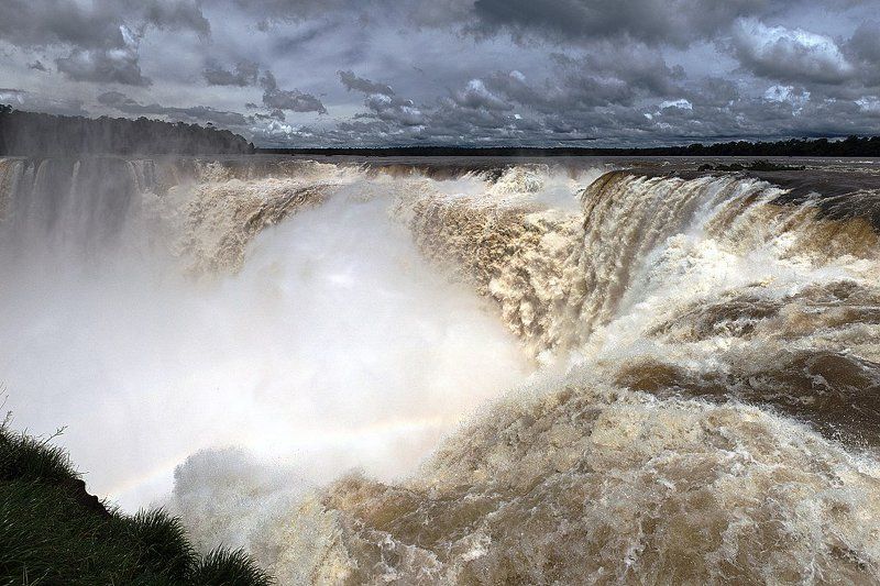 водопад, вода Garganta del Diablo фото превью