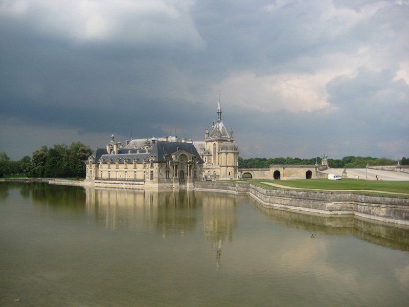 франция, иль-де-франс, замки Замок Шантийи фото превью