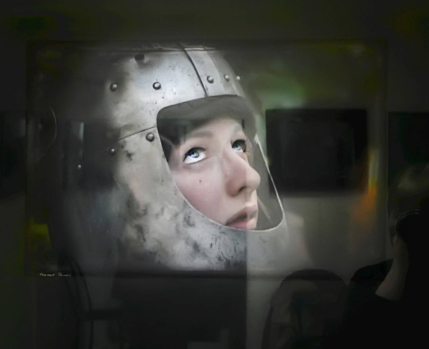 отражение,  стекло, ЦокоТушка