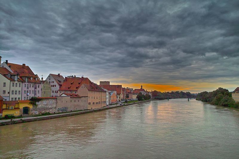 Регенсбург на Дунае фото превью