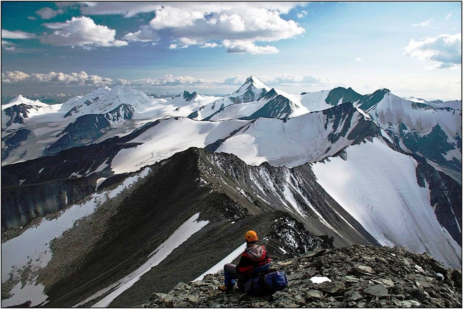 алтай, талдуринский ледник, иикту., Валерий Неудахин