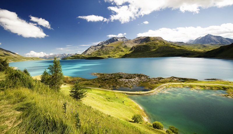 Альпийские озёра фото превью