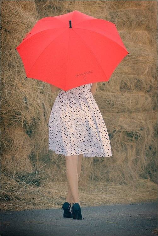 девушка, модель, зонт, Руслан