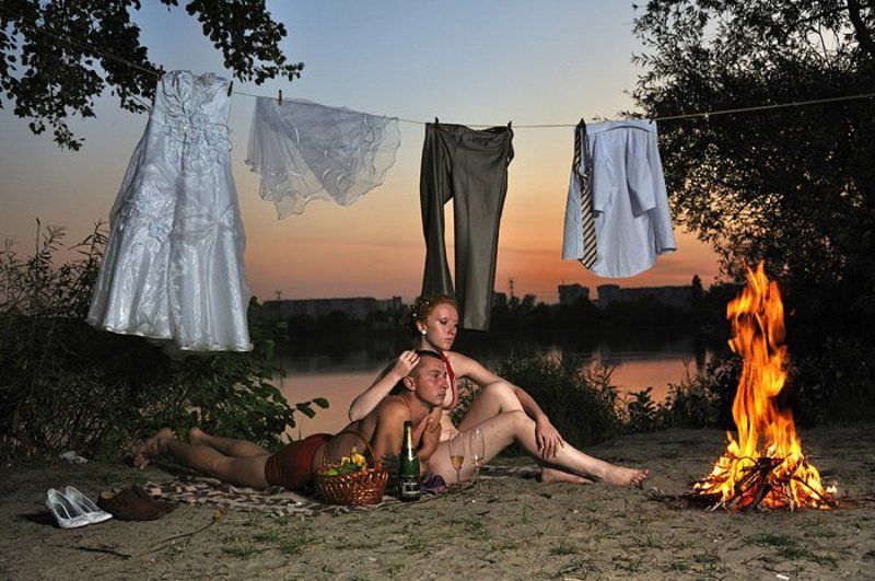 С милым и рай в шалаше... фото превью