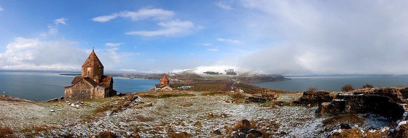 севанаванк, армения, озеро севан, Монастырь Севанаванк фото превью