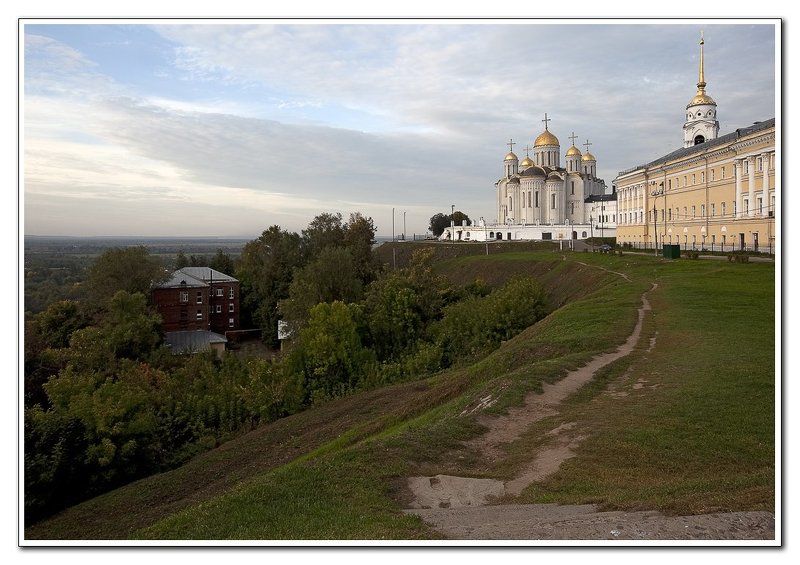 владимир, успенский собор, пейзаж, храм Золотые купола... фото превью
