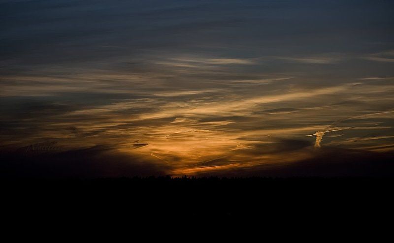 ночное, небо Полёт Бабы-Яги фото превью