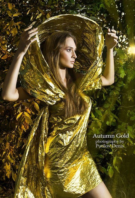 putilov, путилов, девушка, смысл, идея, idea, girl Осень золотая - проходя, она оставляет за собой желтые листья фото превью